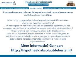 Alles wat je moet weten over hypotheekvergelijking: Tips voor het vinden van de beste hypotheek