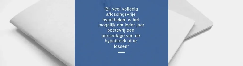 Maximale aflossingsvrije hypotheek: hoeveel kunt u lenen?
